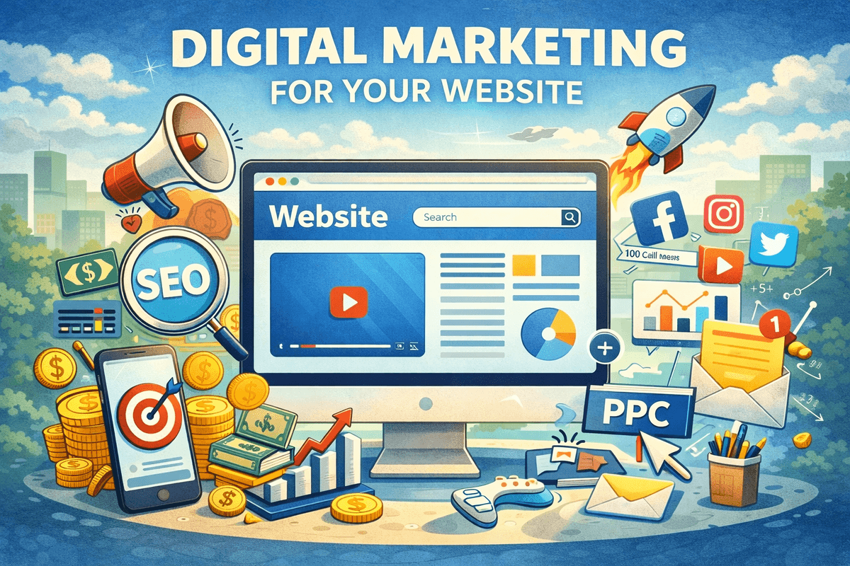Digital Marketing for your website